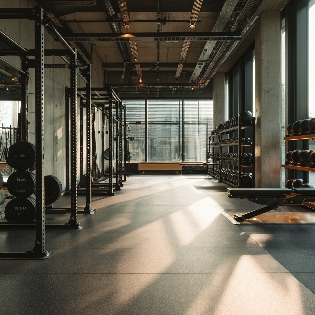 Tréningová sála s moderným vybavením pre posilňovanie